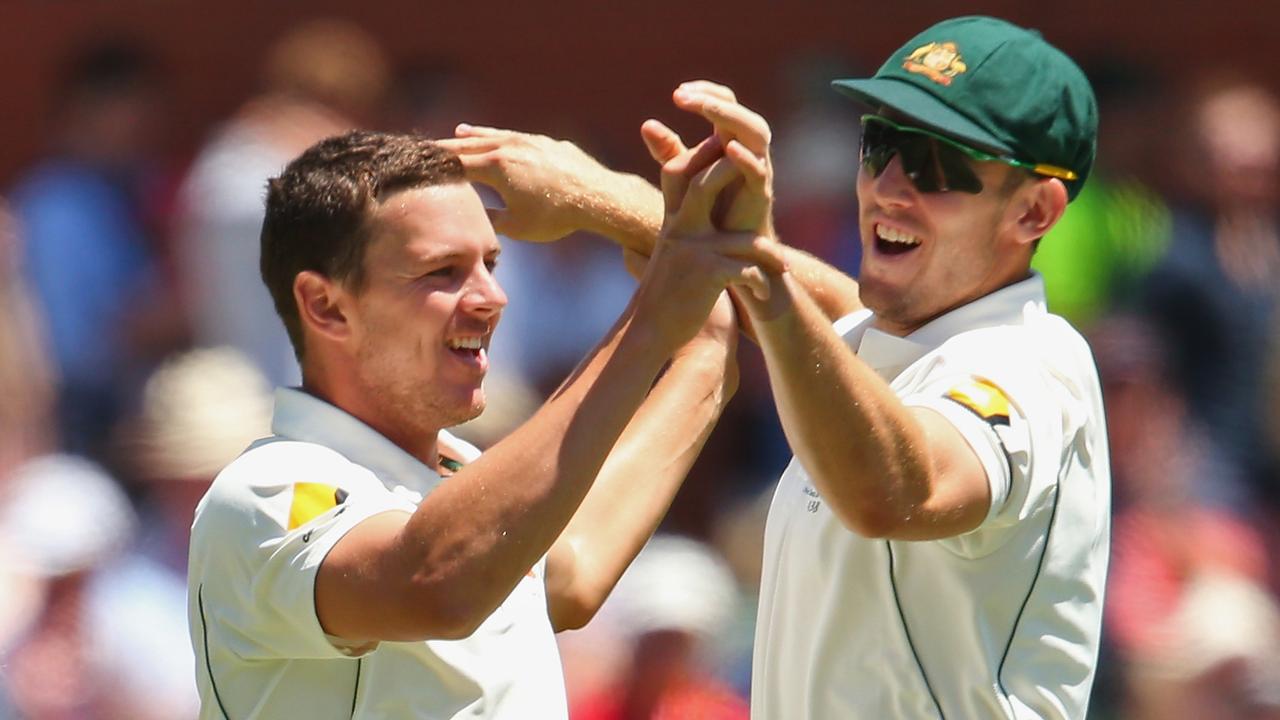 Cricket Australia has confirmed Josh Hazlewood and Mitch Marsh will be Tim Paine’s joint Test vice-captains.