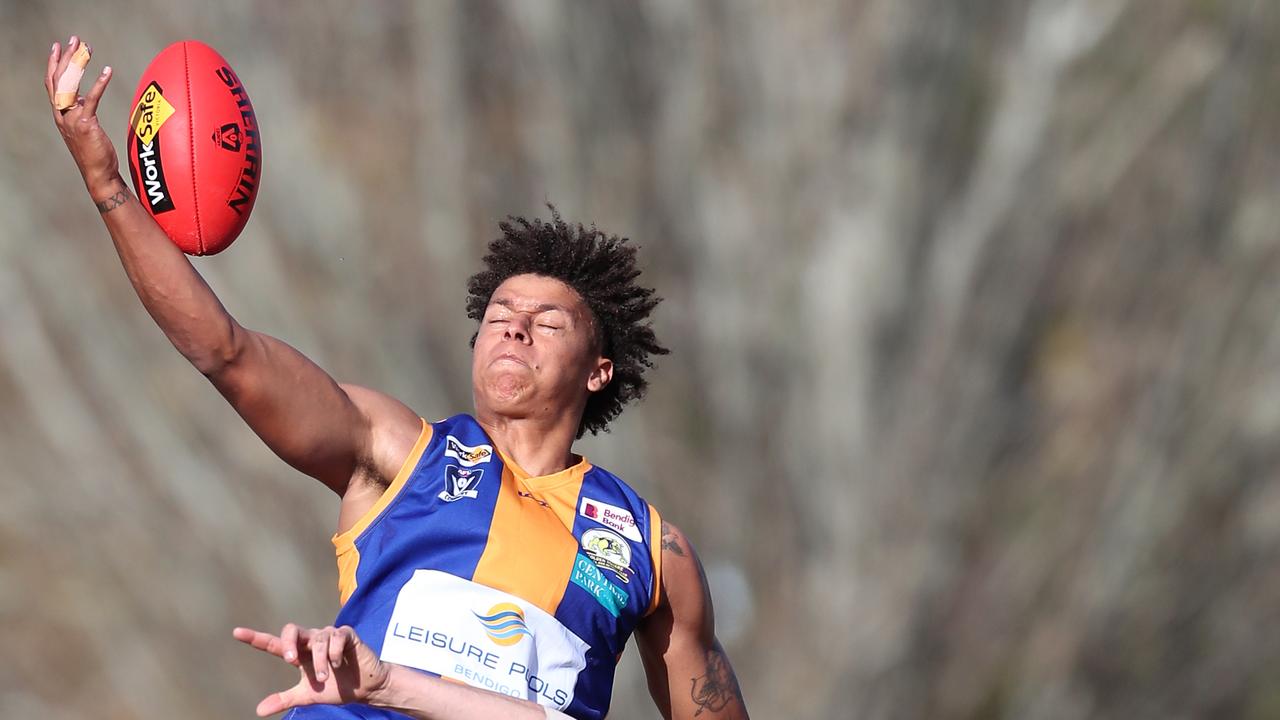 ‘His athletic upside is enormous’: Kai Daniels a VFL Tiger