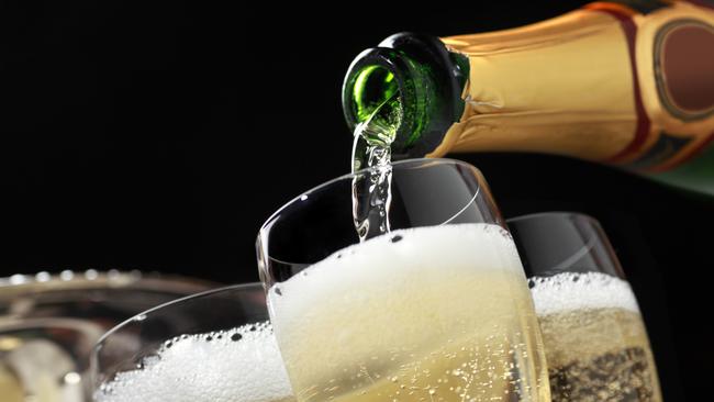 Champagne is a popular choice for Aussies on New Year’s Eve.