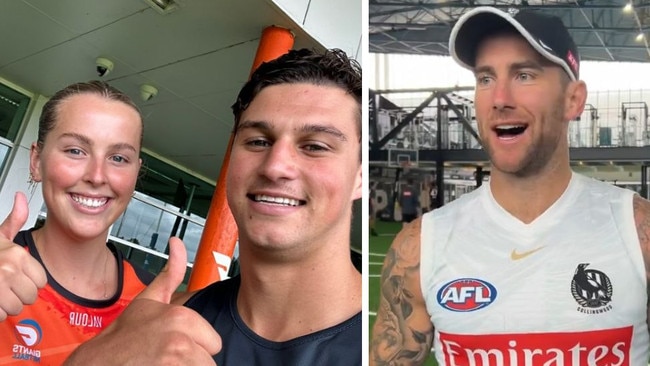 The Giants trolled the Pies hard.