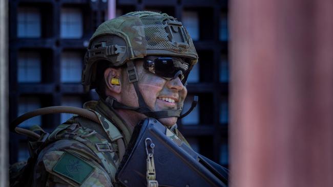 Australian Defence Force personnel are working side-by-side with state authorities in Western Australia and Queensland from 12 to 28 July 2024 as part of Exercise Austral Shield 2024. Picture: CPL Michael Rogers.