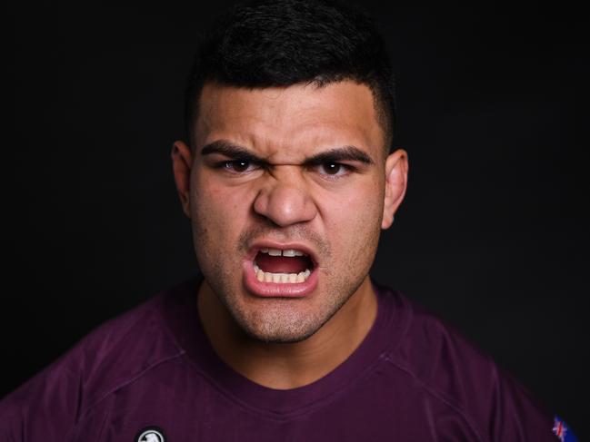 2019 2019 State Of Origin Portraits - David Fifita. NRL Photos