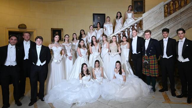 While the ball was traditionally used for the women to make their entrance into society, it’s now more about raising money for charity. Picture: Kate Green/Getty Images