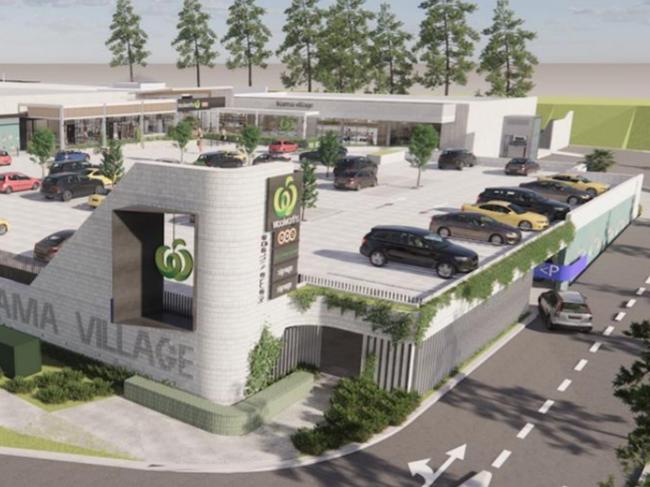 Plans for Woolworths' upgrade of the Kiama Village shopping centre. Picture: Supplied