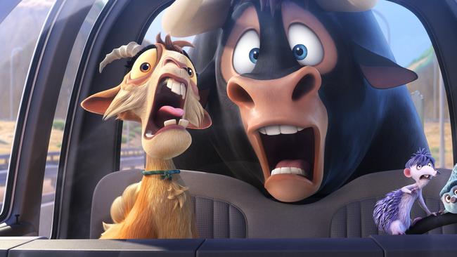 Scene from animated film Ferdinand