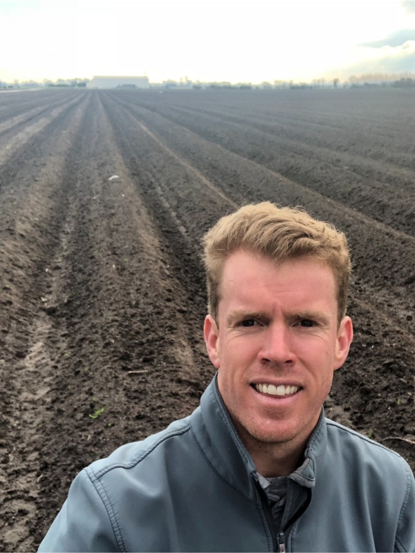 Wesley Vale farmer James Terry uses technology to farm smarter.