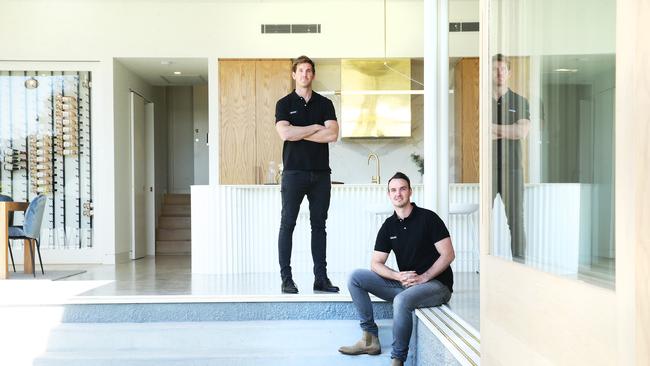 Andrew and Rob Gray. Brisbane, August 22, 2018. Picture: AAP/Claudia Baxter