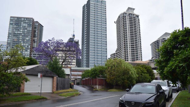 Proposed outlook of skyline from Northcote Street if the development proposal is approved. Picture: Stantec