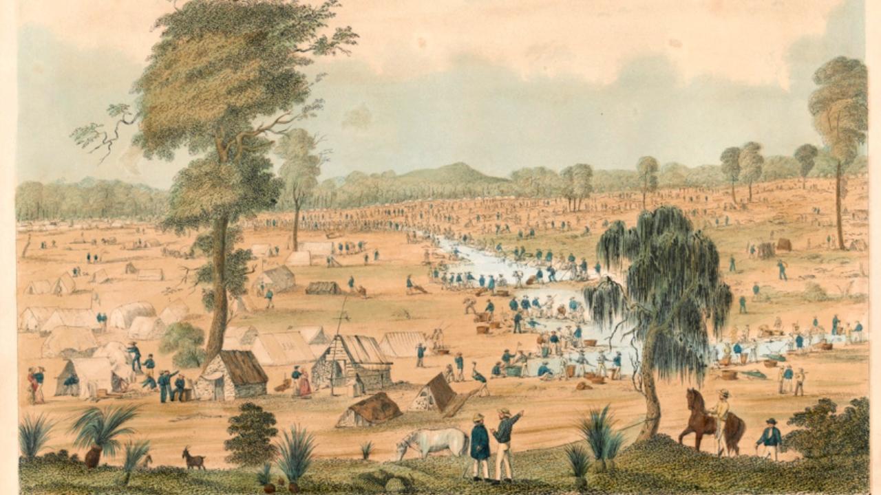 Gold Rush Victoria 1850s: Gold nuggets found in Ballarat, Bendigo ...