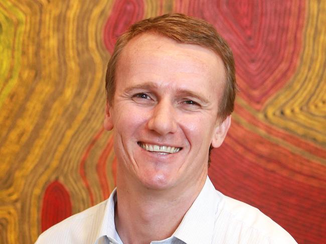 Dr Sean Parsons, founder of Ellume, a Brisbane diagnostics business is announcing a big deal with Pharma giant GSK. (Sarah Marshall/The Australian)