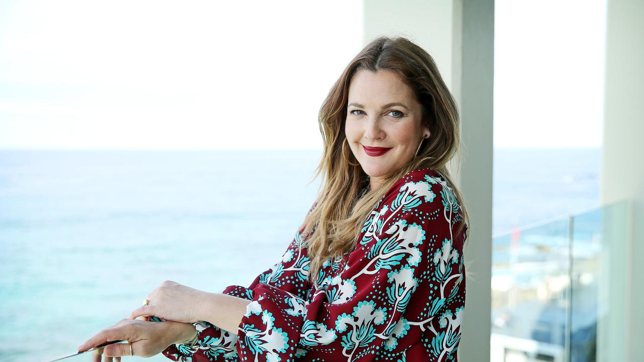 Drew Barrymore at Bondi Icebergs in Sydney. Picture: Tim Hunter.