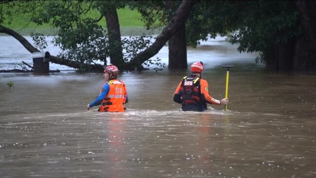 NSW SES have also been assisting with rescues. Picture: NSW SES