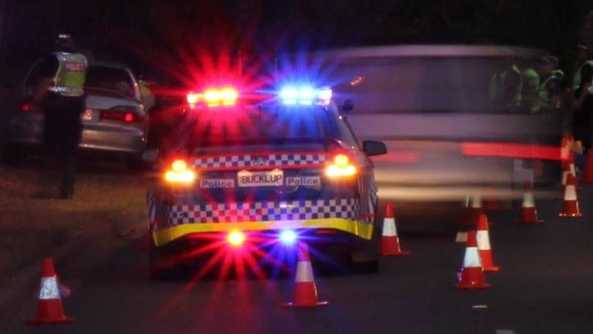 NT Police used tyre deflation devices to stop and allegedly stolen 4WD.