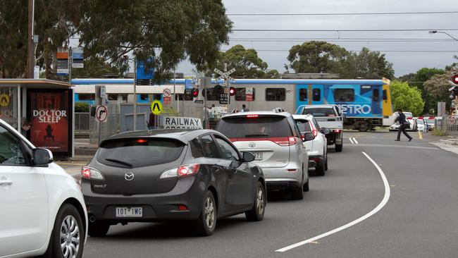 There are fears of increasing congestion at the level crossing on Webb St, Narre Warren, as new housing estates are built.