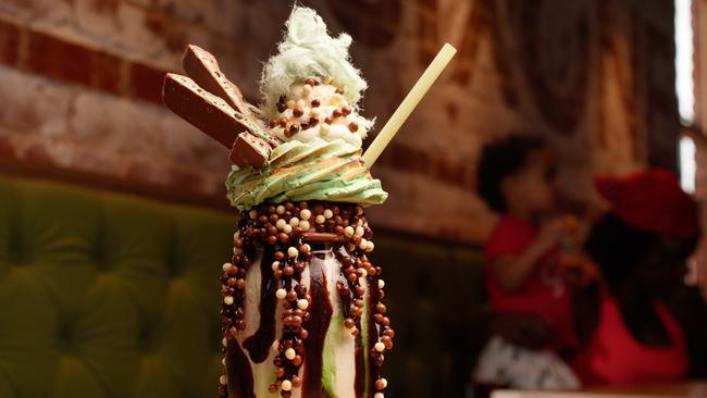 One of the over-the-top “freak shakes” at 50SixOne. Picture: Matt Turner