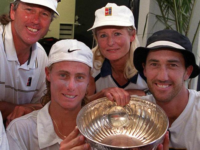 1999-2001: with Team Lleyton Hewitt.