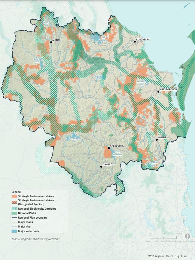 Strategic environmental areas have been identified across the Wide Bay Burnett.