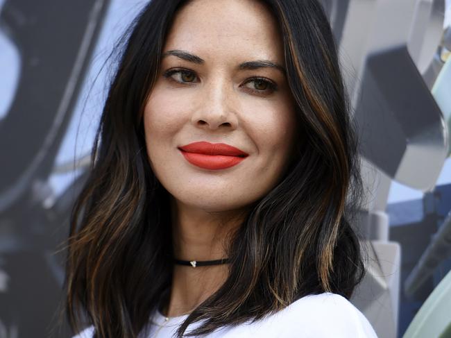 FILE - In this July 21, 2017 file photo, actress Olivia Munn attends "The Lego Ninjago Movie" photo op at Comic-Con International in San Diego. Munn along with five other women have accused film director Brett Ratner of sexual harassment or misconduct in a Los Angeles Times report. (Photo by Richard Shotwell/Invision/AP, File)