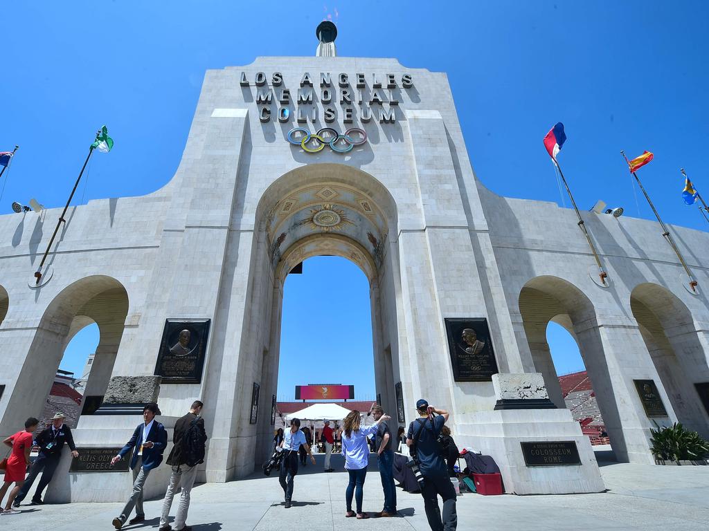 Los Angeles will host the 2028 Olympics. Picture: AFP