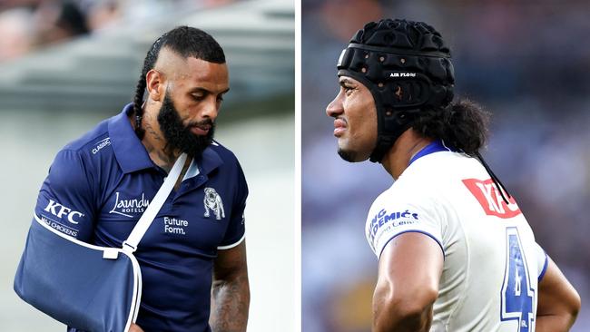 Josh Addo-Carr's injury is one no footy fan wants to see. Photo: Getty Images