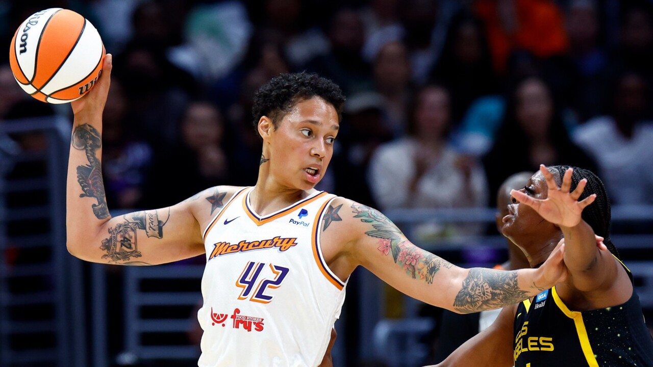 Brittney Griner returns to WNBA court after release from Russian jail 