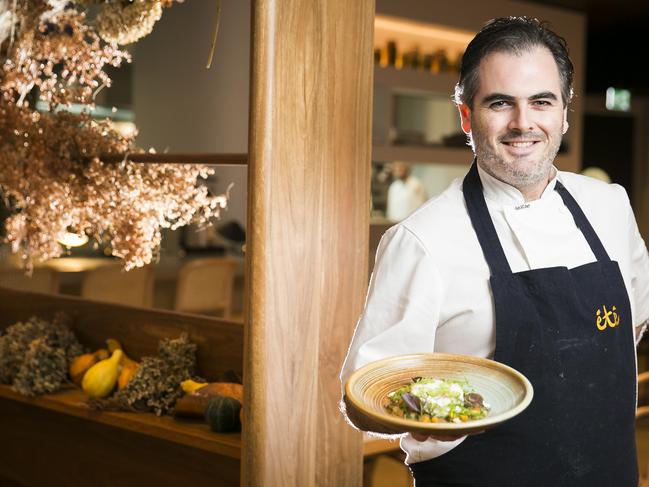 Mike Flood, of Barangaroo’s Été restaurant, says Sydney has its own French cuisine. Picture: Dylan Robinson