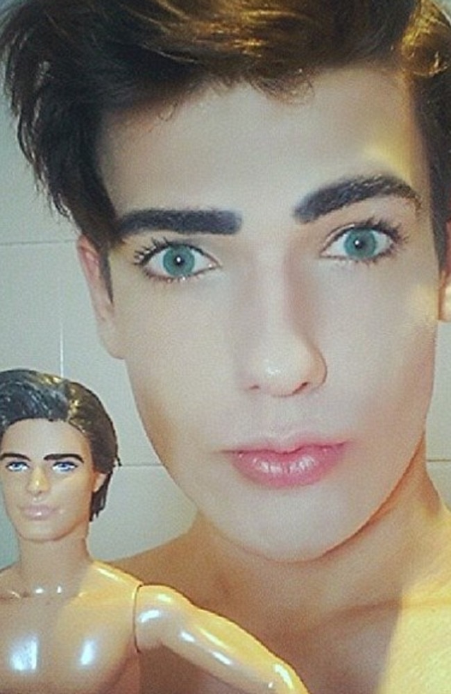 Brazilian human Ken doll Celso Santebanes 20 dies of leukaemia news Australia s leading news site