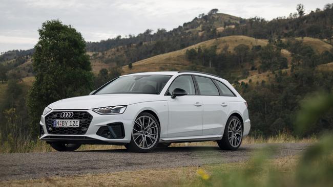 The A4 Avant provides the practicality of an SUV with the driving prowess of a sedan.