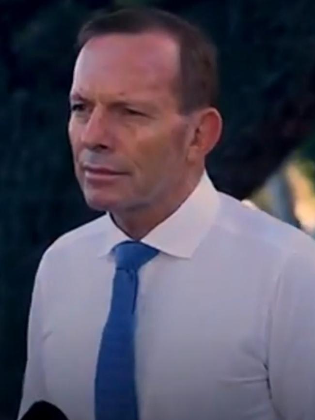 Tony Abbott.