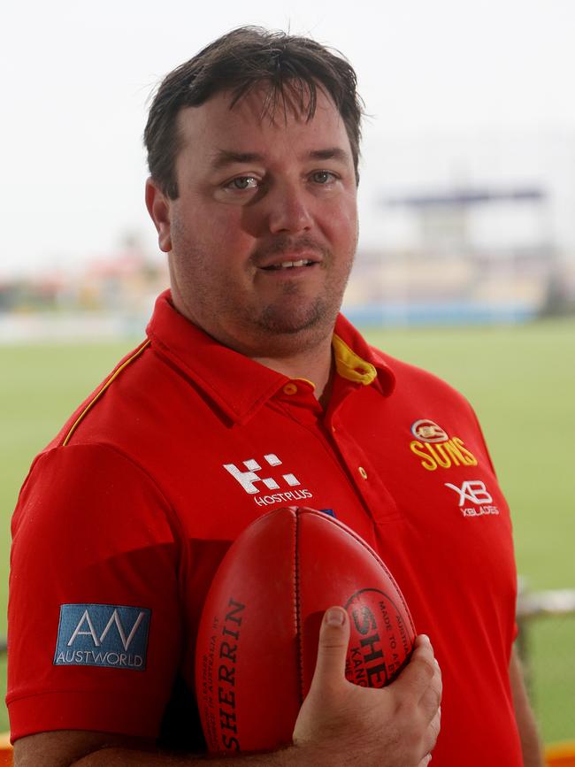 Suns North Queensland Academy Coordinator John Deitz. PICTURE: STEWART MCLEAN.