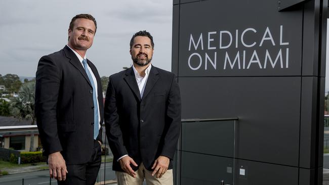 Doctors Ben Jansen, Clinical Director, and Dr Mark Matua, Managing Director. Picture: Jerad Williams