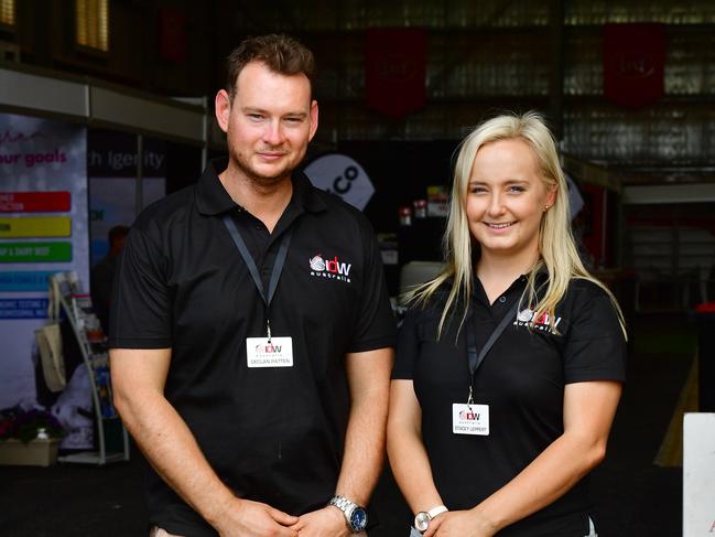 Declan Patten co director of international dairy week and Stacey Leppert event co-ordinator. Picture: Zoe Phillips