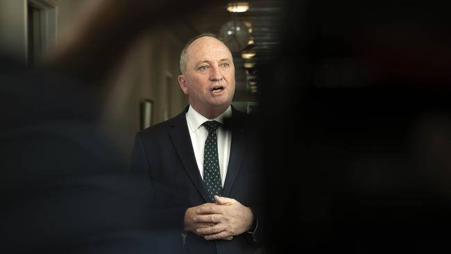 Barnaby Joyce’s relationaship with a staffer led to the infamou Canberra ‘bonk ban’. Picture: NCA NewsWire / Gary Ramage