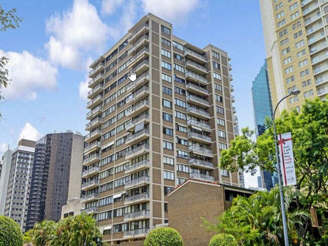 The Gardens Apartments at 204 Alice St in the Brisbane CBD.