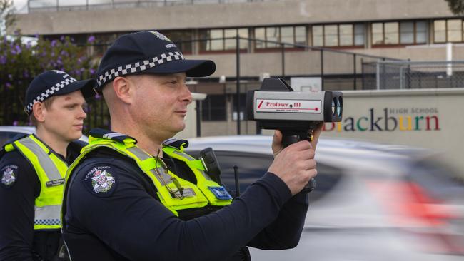 Police targeted drivers speeding through Whitehorse school zones.