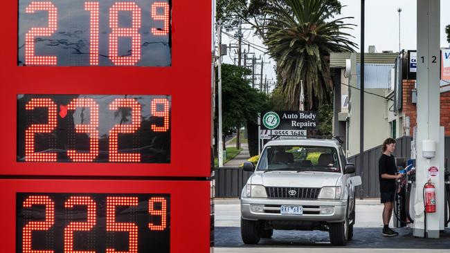 A cut to the fuel excise tax would assist lower income households the most. Picture: Tony Gough