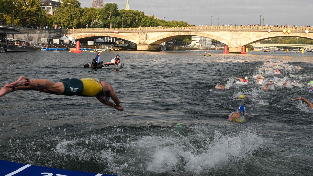 Men’s Olympic triathlon postponed as Paris’ $2.3bn River Seine farce laid bare