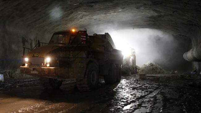 Exclusive first look underground inside the M4 East Tunnels at Haberfield.