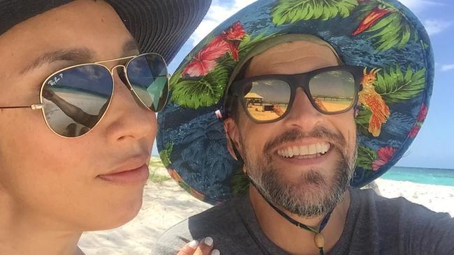 TV and radio host Osher Gunsberg took to social media to announce his engagement to makeup artist Audrey Griffen. Image from Instagram.