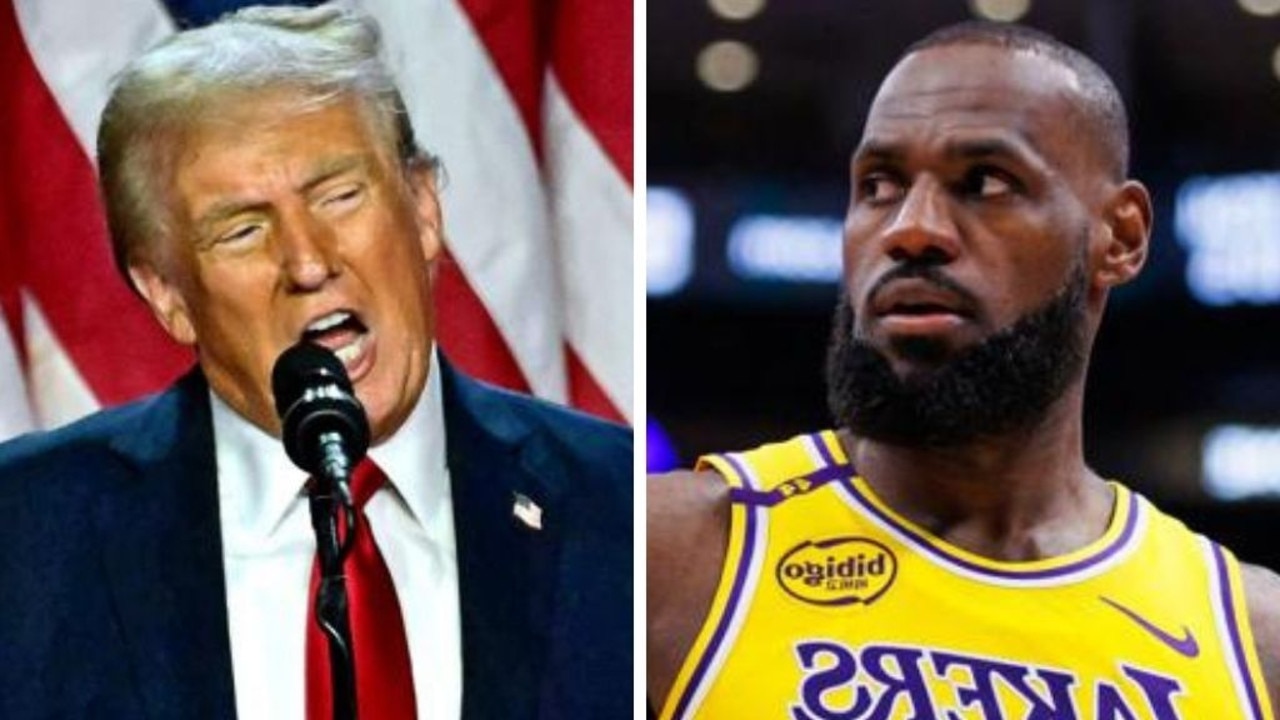 Lebron james donald trump online