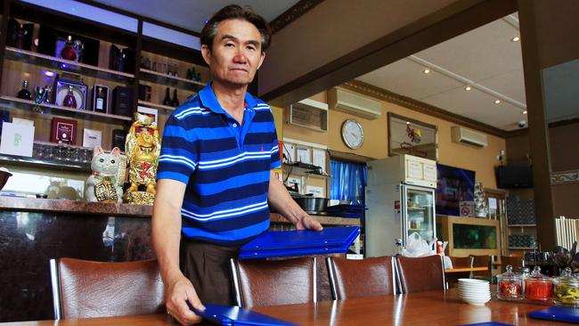 Dan Mai, the owner of the Song Huong Vietnamese restaurant. Picture: Aaron Francis