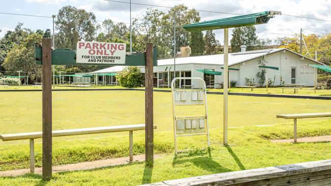 The former Toowong Lawn Bowls Club at Perrin Park, Toowong, in 2021. Picture: Richard Walker