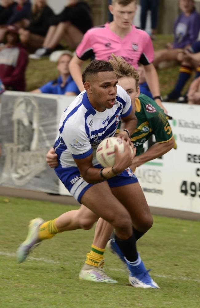 Ignatius Park winger Rayzarlin Pearson. Picture: Academy Photography