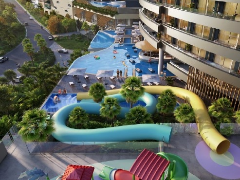 A development application for a massive resort complex on Shingley Dve has been submitted to the Whitsunday Regional Council. Photo: One Whitsunday Developments Pty Ltd