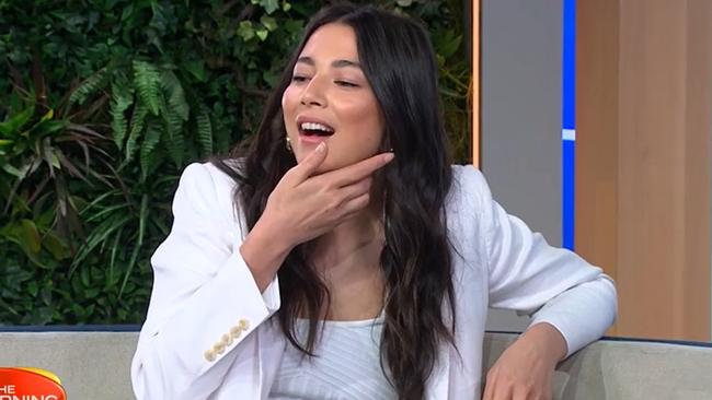 Jessica Gomes asked the tough questions on The Morning Show.