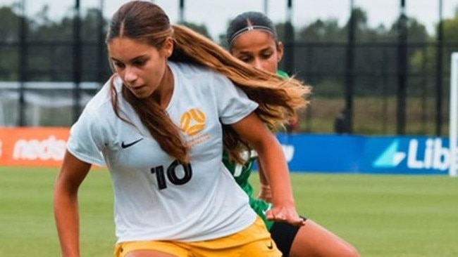 Eva Kokotis hopes to wear the green and gold herself one day.