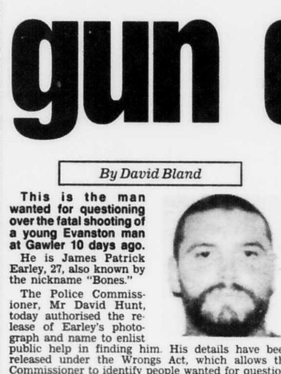 The news report on James Earley from July 5, 1989.