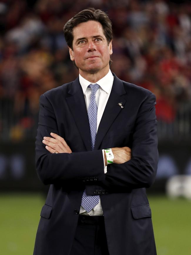 AFL chief Gillon McLachlan. Picture: Dylan Burns/AFL Photos