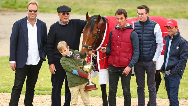 Rekindling was the winner of the 2017 Melbourne Cup. Picture: Scott Barbour