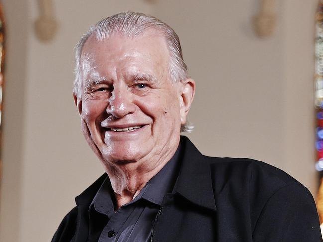 SATURDAY TELEGRAPH - 14.4.21Rev Bill Crews has written a new book called '12 Rules for living a better life. Bill pictured at his church in Ashfield today. Sam Ruttyn